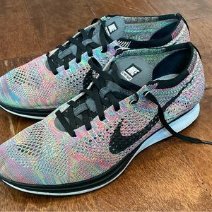 Nike Flyknit Racer "Multicolor Men's Shoes 10.5